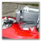 Uchwyt kamery zamontowany w Fireblade CBR 1000RR