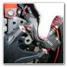 Wymiana klocków hamulcowych Honda Fireblade CBR 1000RR SC57b