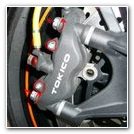 Wymiana klocków hamulcowych Honda Fireblade CBR 1000RR SC57b