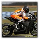 Michael Schumacher testuje Honde CBR1000RR