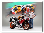 Dani Pedrosa Honda Fireblade SP 2015