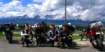 Urlop 2009. Przystanek Czechy w drodze do Brna. W tle Karpaty.